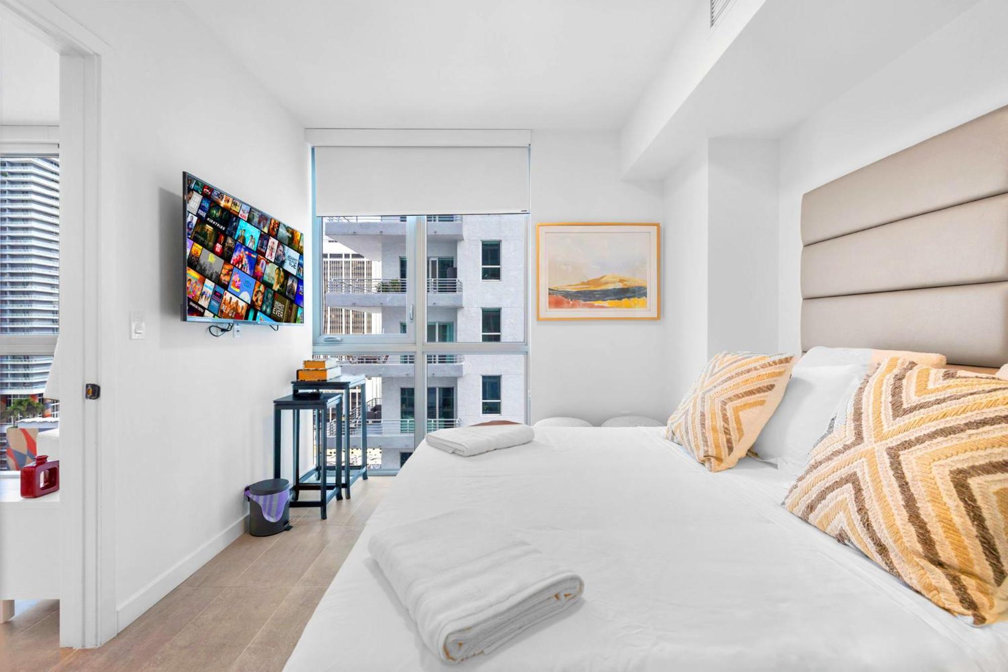 Stylish Stay In The Heart Of Miami - Walk To Bayside & Bayfront Park Kültér fotó